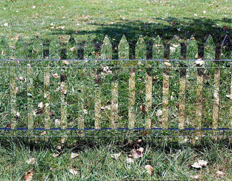Illustration for article titled An invisible mirrored fence is way better than a white picket fence